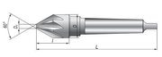 Pogłębiacz stożkowy 60˚ DIN 334-B HSS