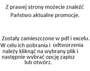 Promocje/ Wyprzedaż